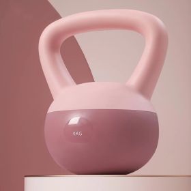 Women's Fitness Home Kettlebell (Option: Light pink-6kg)