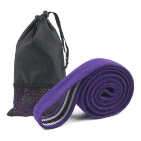 Multi-functional Fitness Stretching Hip Band Training Supplies (Color: Purple)