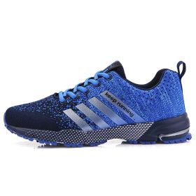 Running Shoes Breathable Men's Sneakers Fitness Air Shoes Cushion Outdoor Brand Sports Platform Mens Sneakers Zapatos De Mujer (Color: 8702 blue, size: 39)