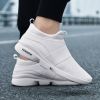 2022 Men Breathable Comfortable Rubber Walk Jogging Non-Slip Sports Shoes Male Running Slip-on Sneakers Outdoor Fitness Trainers