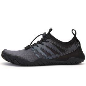 Unisex Hot Fitness Sneaker Cross-Training Crossfit Shoes High Quality Soft Comfortable Breathable Mesh Tennis Yoga Gym Treadmill (Color: Black, size: 40)