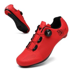 Men's And Women's Fashion Outdoor Casual Mountain Riding Shoes (Option: T28 Red Road Style-37)